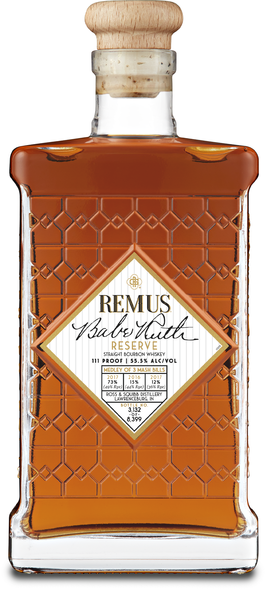 Remus Babe Ruth Reserve Straight Bourbon Whiskey 2025 750 ml